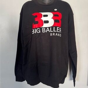 NWT - BBB Black unisex crew neck .